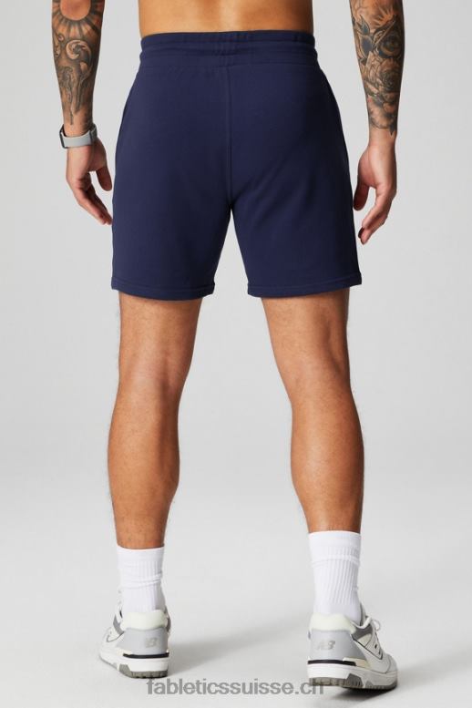 Hommes le short léger incontournable B0B6R3283 chaîne marine profonde Fabletics