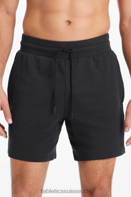 Hommes le short léger incontournable B0B6R3285 noir Fabletics