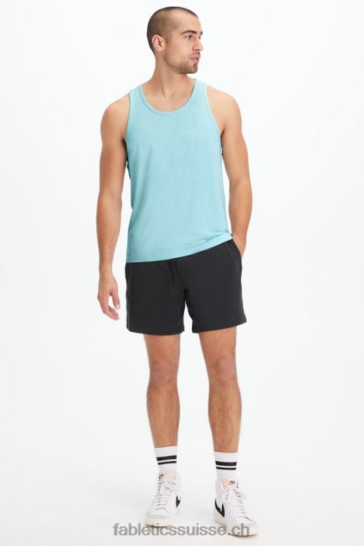 Hommes le short léger incontournable B0B6R3285 noir Fabletics