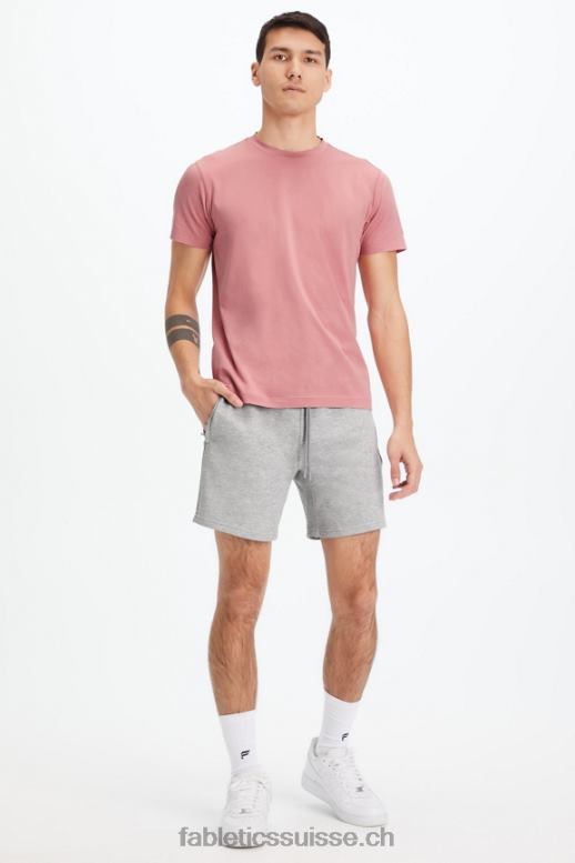 Hommes le short léger incontournable B0B6R3287 htr gris moyen Fabletics