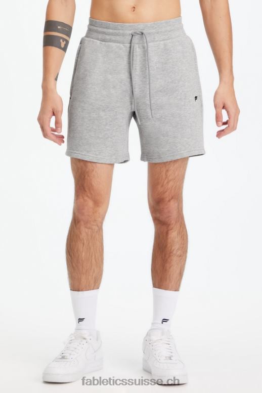 Hommes le short léger incontournable B0B6R3287 htr gris moyen Fabletics