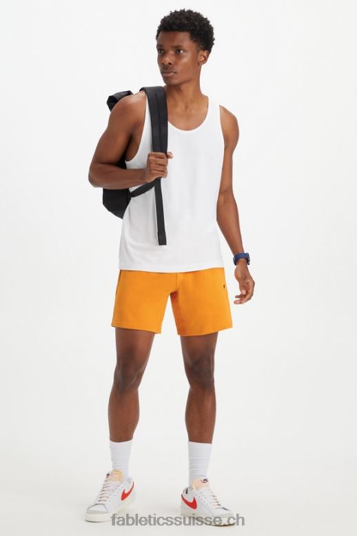 Hommes le short léger incontournable B0B6R3288 ocre doré Fabletics