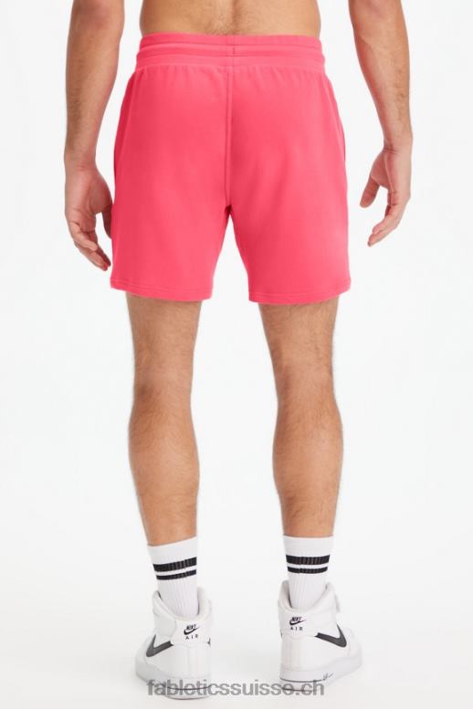 Hommes le short léger incontournable B0B6R3291 rouge magenta Fabletics