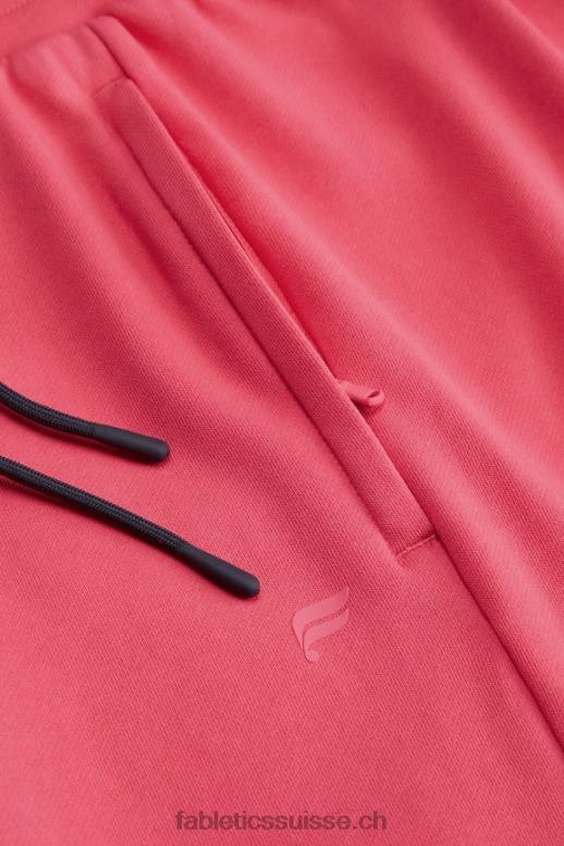 Hommes le short léger incontournable B0B6R3291 rouge magenta Fabletics