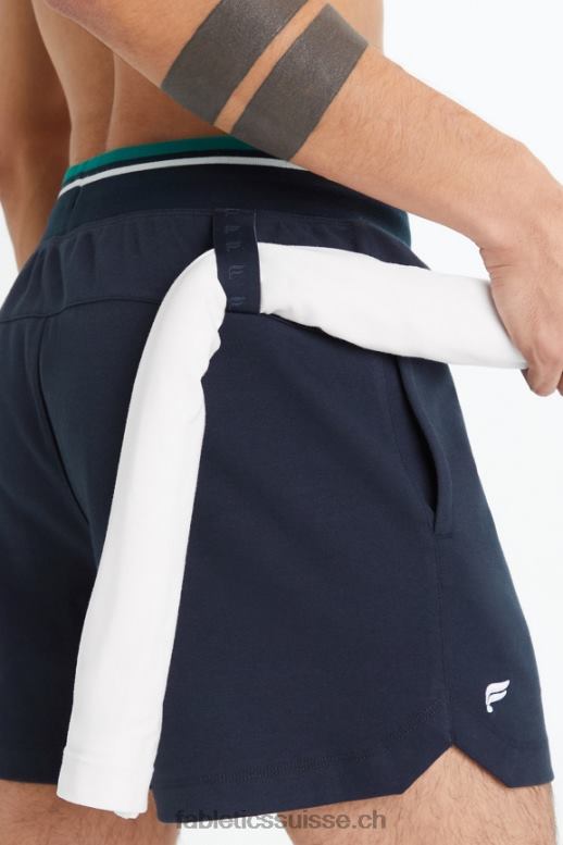 Hommes le short lafayette B0B6R3363 marine classique Fabletics