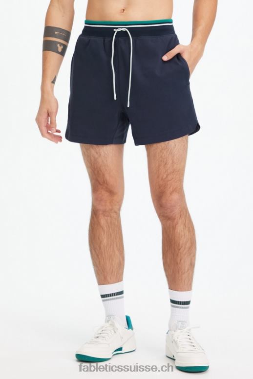 Hommes le short lafayette B0B6R3363 marine classique Fabletics