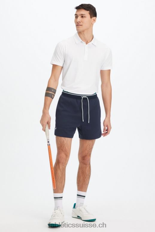 Hommes le short lafayette B0B6R3363 marine classique Fabletics
