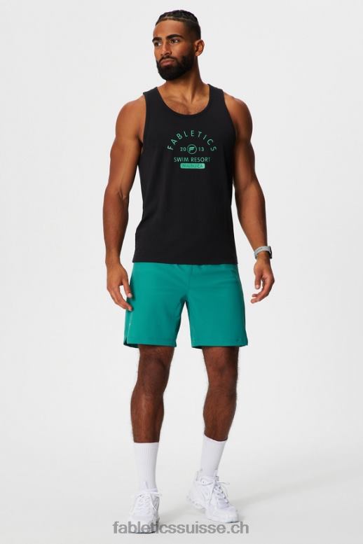Hommes le réservoir 24-7 B0B6R3378 bain noir Fabletics