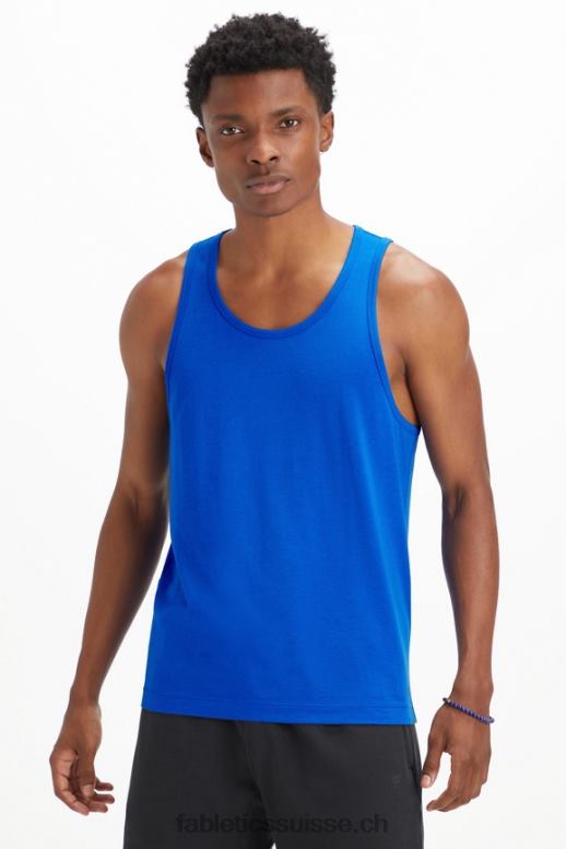 Hommes le réservoir 24-7 B0B6R3384 bleu de course Fabletics