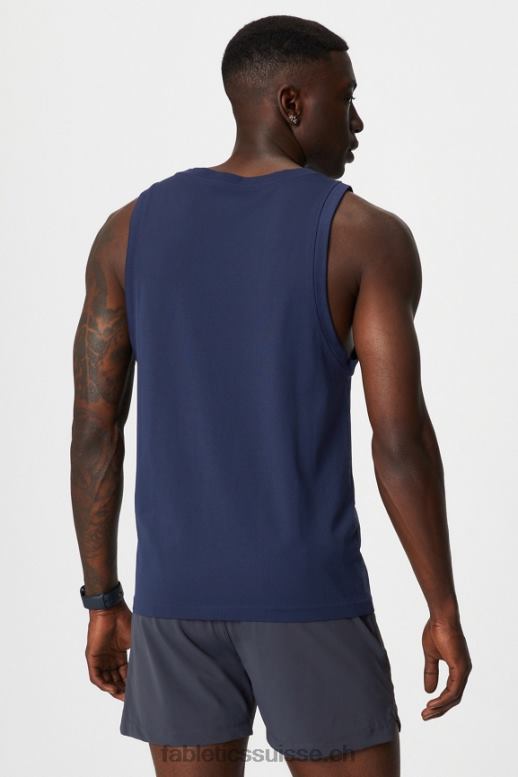 Hommes le réservoir de la journée d\'entraînement B0B6R3388 ovale marine Fabletics
