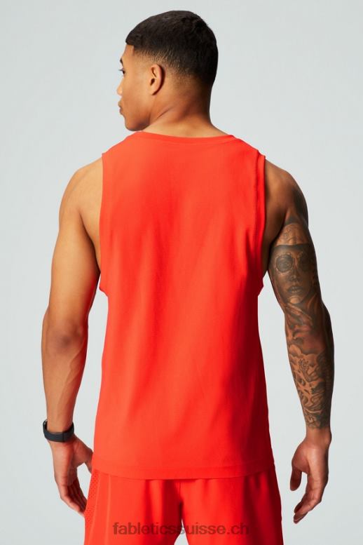 Hommes le réservoir de la journée d\'entraînement B0B6R3390 lueur de feu Fabletics