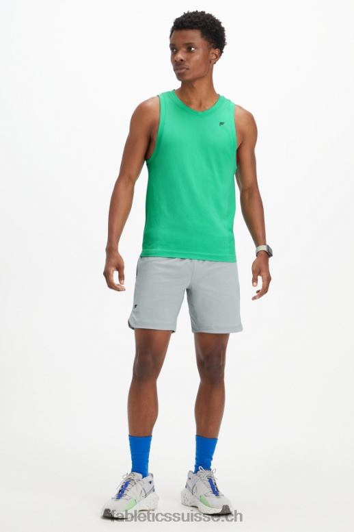 Hommes le réservoir de la journée d\'entraînement B0B6R3394 vert essentiel Fabletics