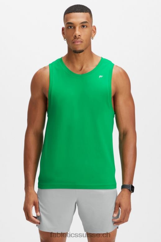 Hommes le réservoir de la journée d'entraînement B0B6R3397 vert clair Fabletics