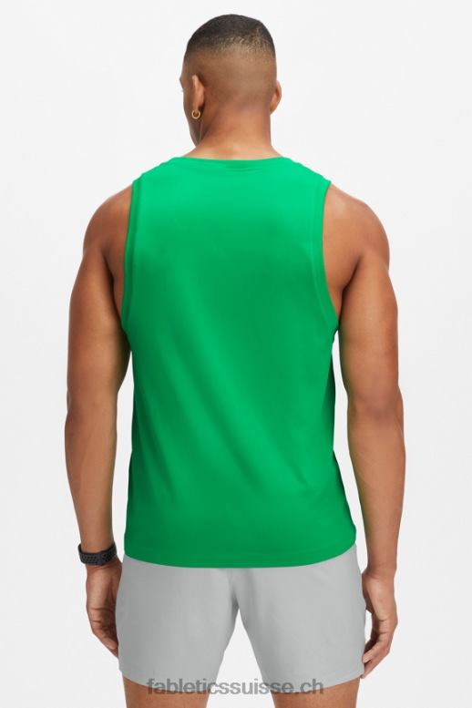 Hommes le réservoir de la journée d\'entraînement B0B6R3397 vert clair Fabletics