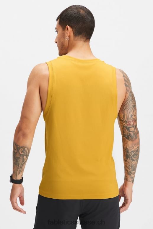 Hommes le réservoir de la journée d\'entraînement B0B6R3398 l\'or de combat a explosé Fabletics