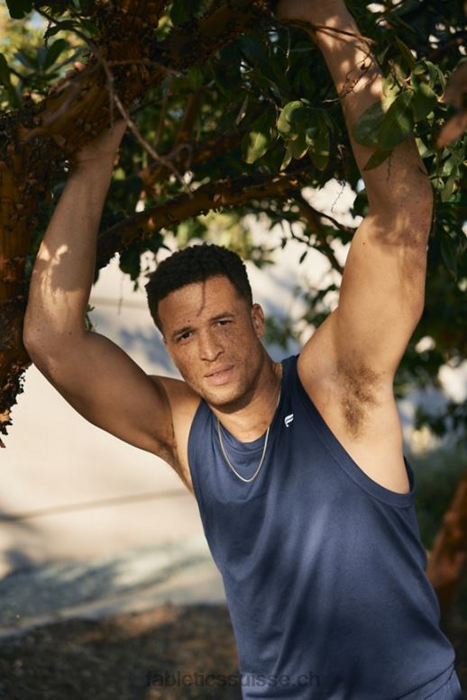Hommes le réservoir de la journée d'entraînement B0B6R3399 marine Fabletics