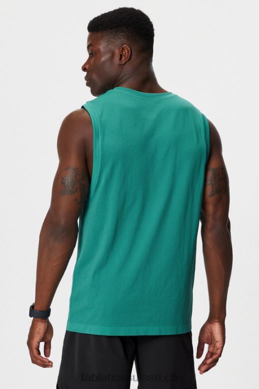 Hommes le réservoir musculaire de la journée d\'entraînement B0B6R3371 marée de miami Fabletics