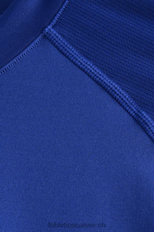 Hommes la couche de base ls tee B0B6R3620 bleu français Fabletics