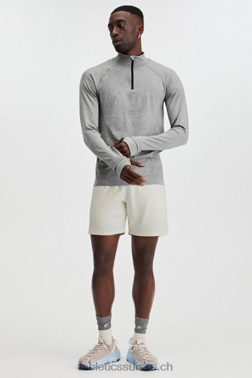 Hommes la journée d\'entrainement 1/4 zip B0B6R3591 htr gris moyen Fabletics