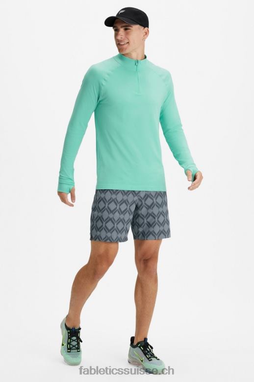 Hommes la journée d\'entrainement 1/4 zip B0B6R3593 brume de menthe Fabletics