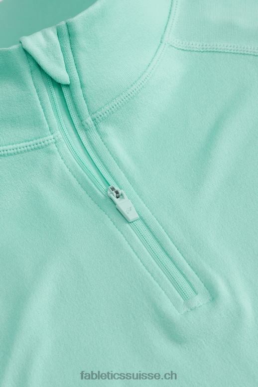 Hommes la journée d\'entrainement 1/4 zip B0B6R3593 brume de menthe Fabletics