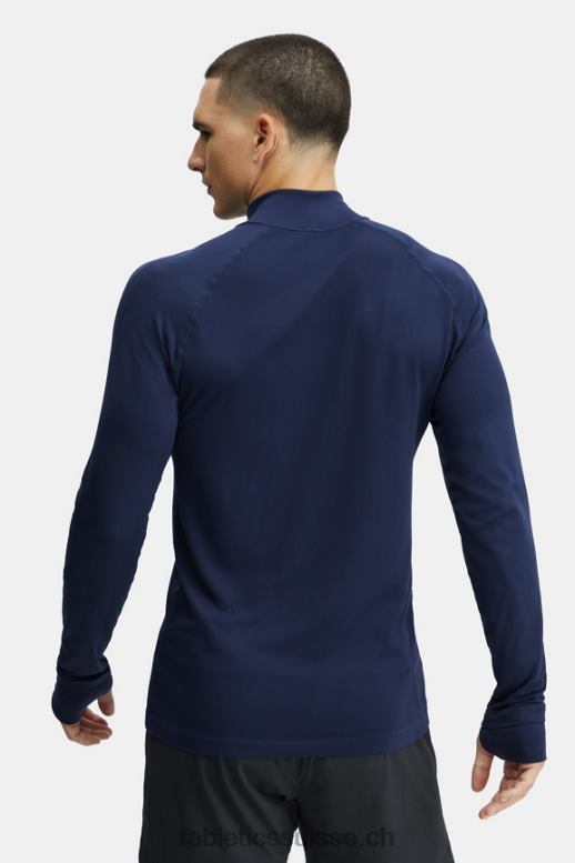 Hommes la journée d\'entrainement 1/4 zip B0B6R3597 marine classique Fabletics