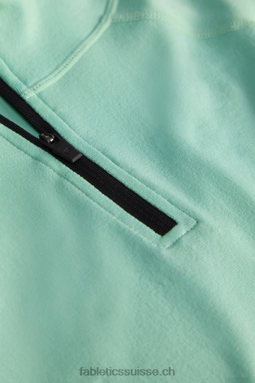Hommes la journée d\'entrainement 1/4 zip B0B6R3598 menthe fraîche Fabletics