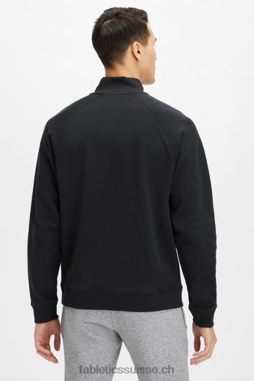Hommes le go-to 1/4 zip 187 B0B6R3607 noir Fabletics