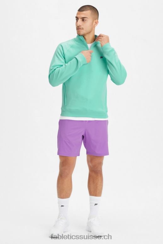 Hommes le go-to 1/4 zip 187 B0B6R3608 brume de menthe Fabletics