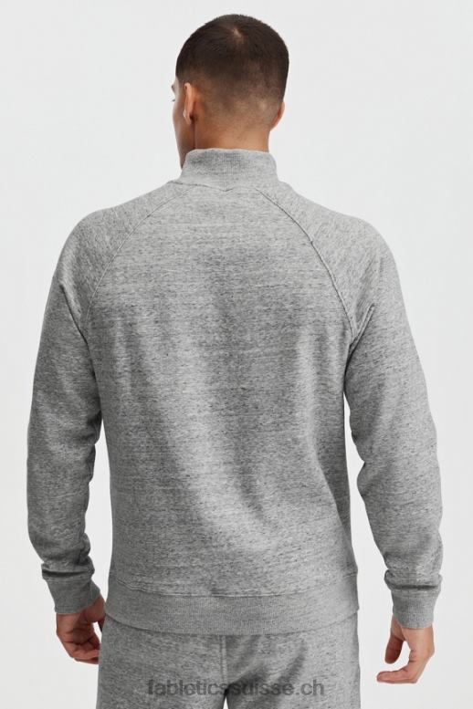 Hommes le go-to 1/4 zip 188 B0B6R3614 htr gris moyen Fabletics