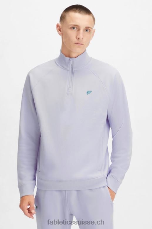 Hommes le go-to 1/4 zip 189 B0B6R3618 brume lilas Fabletics