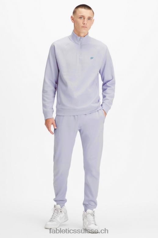 Hommes le go-to 1/4 zip 189 B0B6R3618 brume lilas Fabletics