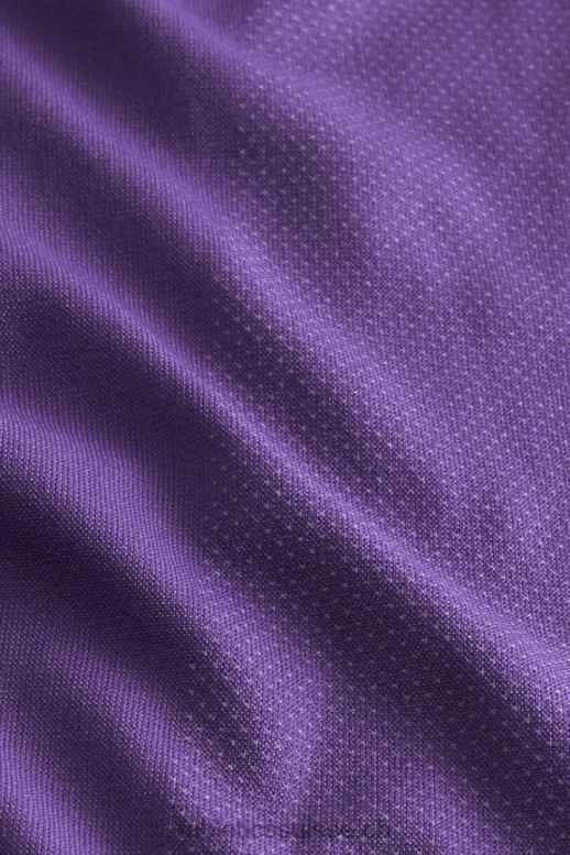 Hommes le t-shirt à manches longues de la journée d\'entraînement B0B6R3566 suif violet Fabletics
