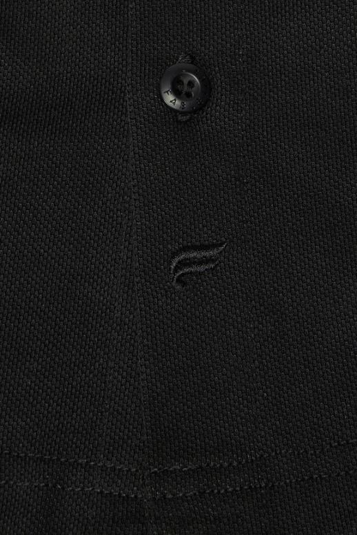 Hommes le tableau de bord à manches longues boutonné B0B6R3579 noir Fabletics