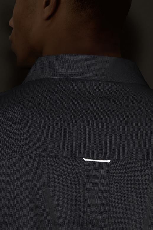 Hommes le tableau de bord à manches longues boutonné B0B6R3580 bruyère bleu marine profond Fabletics