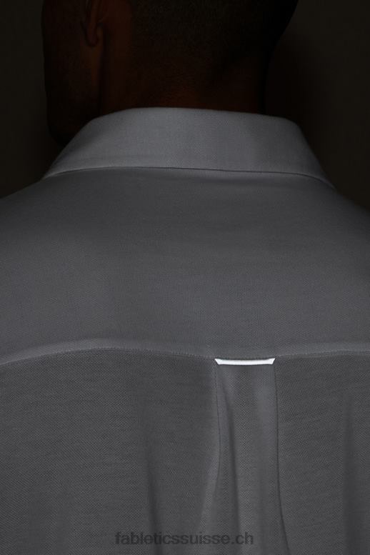 Hommes le tableau de bord à manches longues boutonné B0B6R3581 blanc classique Fabletics
