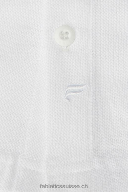 Hommes le tableau de bord à manches longues boutonné B0B6R3581 blanc classique Fabletics