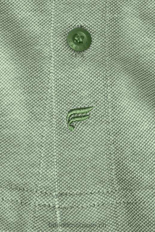 Hommes le tableau de bord à manches longues boutonné B0B6R3583 bruyère néo olive Fabletics