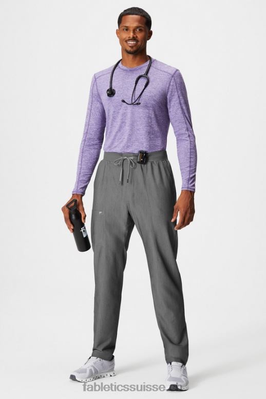 Hommes sous-gommage à manches longues de tous les jours B0B6R3586 bruyère ultraviolette Fabletics