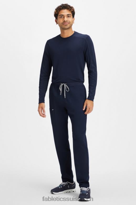 Hommes sous-gommage à manches longues de tous les jours B0B6R3588 marine Fabletics