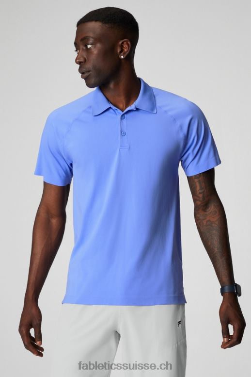 Hommes la journée d'entraînement polo 167 B0B6R3404 punch pervenche Fabletics