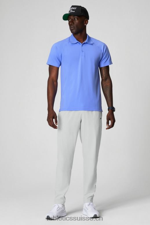 Hommes la journée d\'entraînement polo 167 B0B6R3404 punch pervenche Fabletics