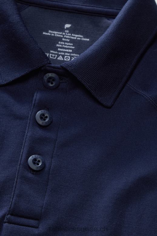 Hommes la journée d\'entraînement polo 167 B0B6R3406 marine Fabletics