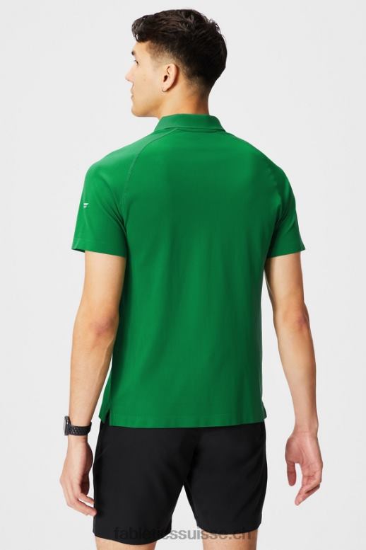 Hommes la journée d\'entraînement polo 168 B0B6R3409 vert Fabletics