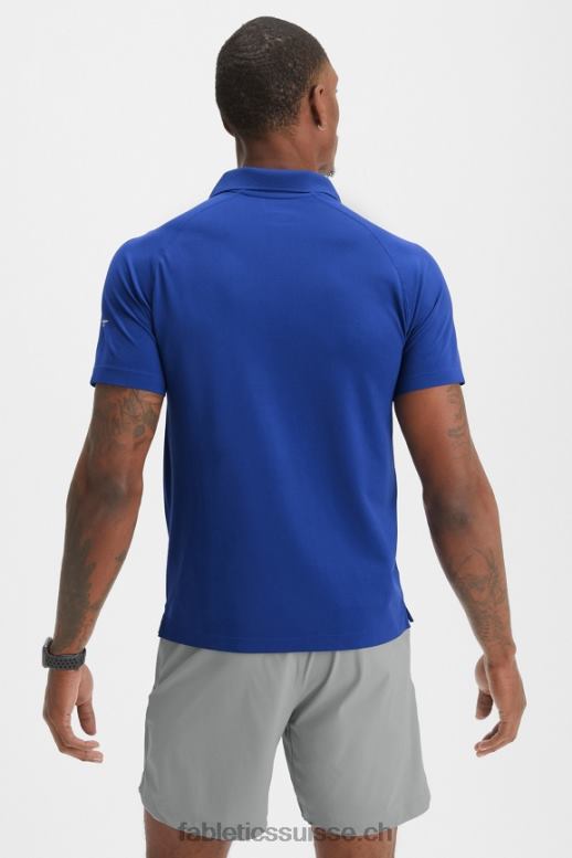 Hommes la journée d\'entraînement polo 168 B0B6R3411 bleu français Fabletics