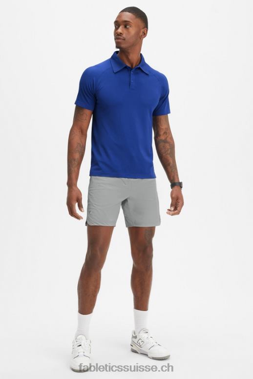 Hommes la journée d\'entraînement polo 168 B0B6R3411 bleu français Fabletics