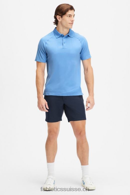 Hommes la journée d\'entraînement polo 168 B0B6R3412 surf bleu Fabletics