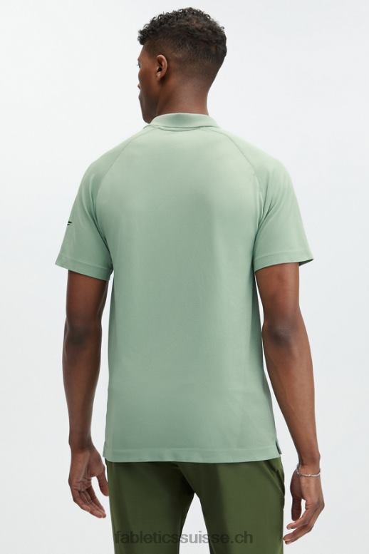 Hommes la journée d\'entraînement polo 169 B0B6R3414 agave brillant Fabletics