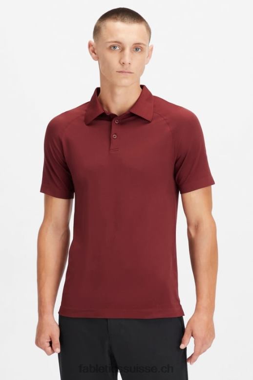 Hommes la journée d'entrainement polo 170 B0B6R3422 sang de boeuf Fabletics