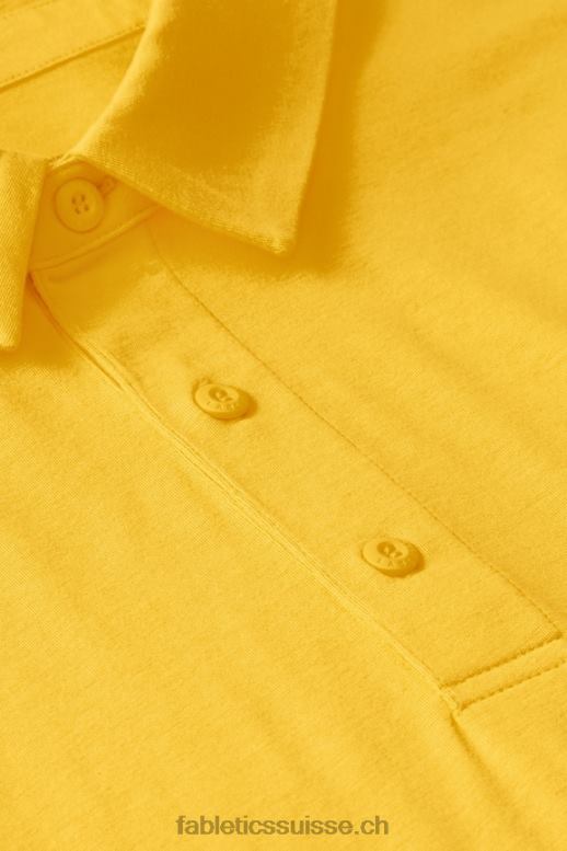 Hommes le 24-7 polo 170 B0B6R3423 Coucher de soleil jaune Fabletics